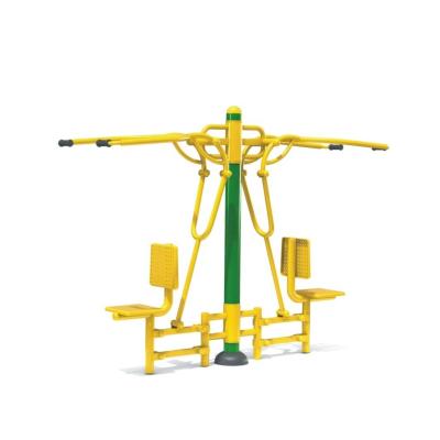 China Hot Selling Outdoor Sit Pull Trainer Park Adults Steel Outdoor Fitness Equipment Eco-friendly for sale