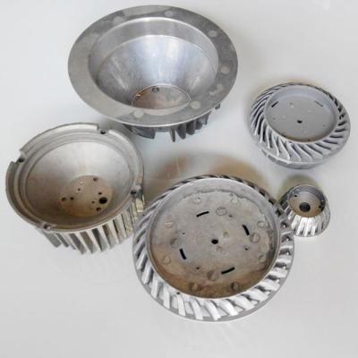 China Lamp Parts LED Lamp Ceiling Lighting Housing Cast Aluminum Parts for sale