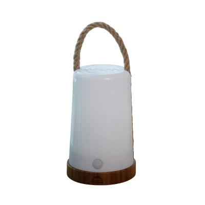 China Waterproof New Design Lantern Bedroom Table Lamp with Bluetooth Speaker for sale