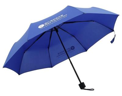 China Umbrella Times Paraguas de Logo Print Chinese Manufacturer Wholesale Logo Print 3 Custom Made Promotional Custom Cheap Minimalist for sale