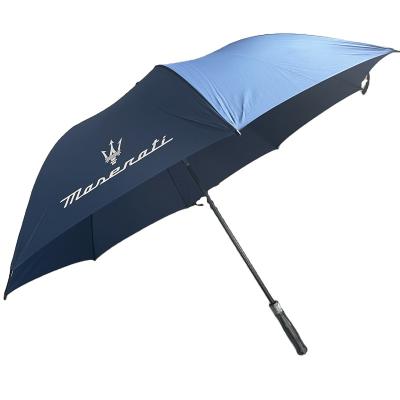 China Country Manufacturer Wholesale 30 Inch Large Logo Printed Big Luxury Promotional Windproof Branded Custom Straight Golf Umbrella for sale