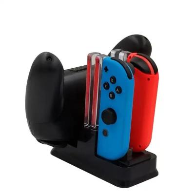 China Game Player Joy Controller Charger Fast Charging Stand Mount Dock Station For Nintendo Switch Joycon for sale