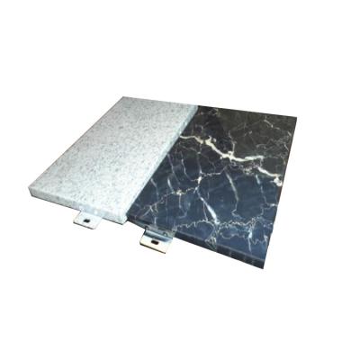 China Integrated Contemporary Marble Aluminum Profile Metal Facade Panels For Buildings for sale