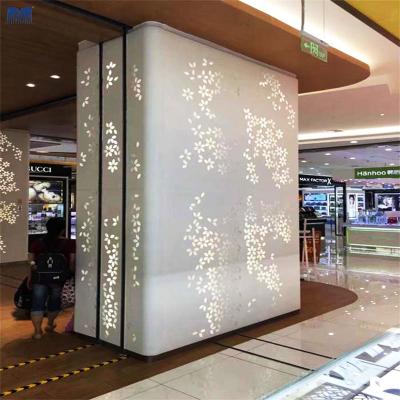 China Modern Noise Reduction Metal Curved 3d Art Perforated Foam Wood Soundproofing Decorative Acoustic 3d Wall Panels for sale