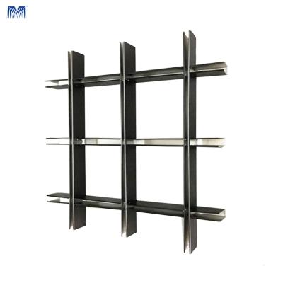 China Artistic Ceilings Alloy 600 Tile Linear Grid Clip Cladding Aluminum Suspended Trellis Malaysia In 600*600 Tile Drop Ceiling 60 x 60 Aluminum 3d for sale