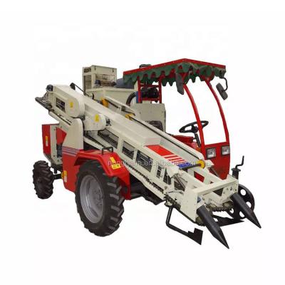 China Peanut China Automatic Supply Four Wheels Forage Peanut Combine Harvester for sale