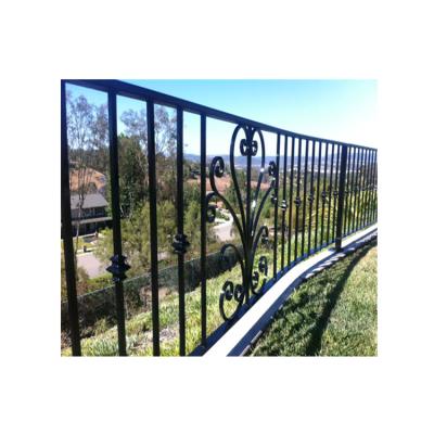 China XGZ Brand Quick Installation Steel Work Industrial Wrought Iron Fence Garden Gate Product In China for sale