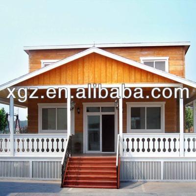 China Hotel Light Steel Frame House Prefab Villa For Sale for sale