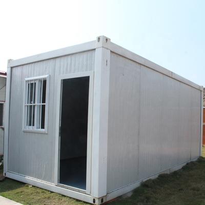 China 20ft modular prefab flat pack living modern expandable container house prefab house for sale for sale