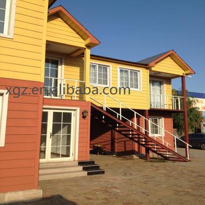 China Quickly assemble the combination modular/prefab container villa, 3 level villa. for sale