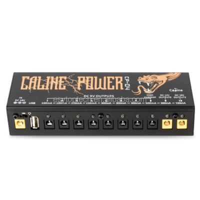 China GUITAR Caline CP-04 Guitar Effect Pedal Power Supply Station Distributor 10 Isolated DC Outputs for 9V/12V/18V Guitar Pedal with USB for sale