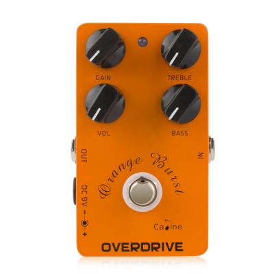 China Caline CP-18 Aluminum Orange Overdrive Gear Guitar Effect Pedal For Electric Guitar for sale