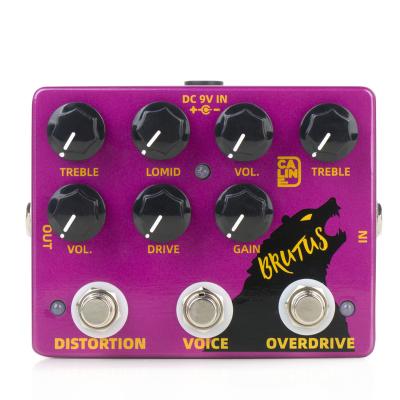 China Caline Aluminum DCP-02 Brutus Overdrive + Deformation Guitar Effect Pedal for sale