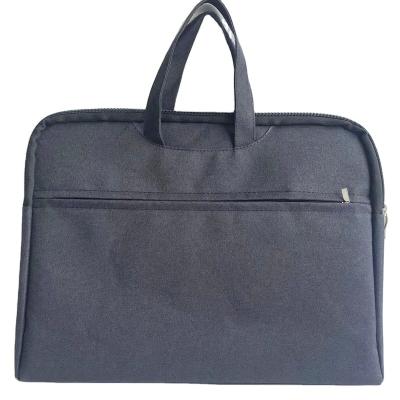 China Custom Eco Friendly Shoclproof Laptop Bag Portable Oxford Laptop Briefcase for sale