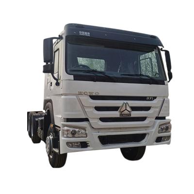 China Sinotruck 371HP 6x4 Howo Price Tractor Head Used Tractor Trucks 6800x2496x2958 for sale