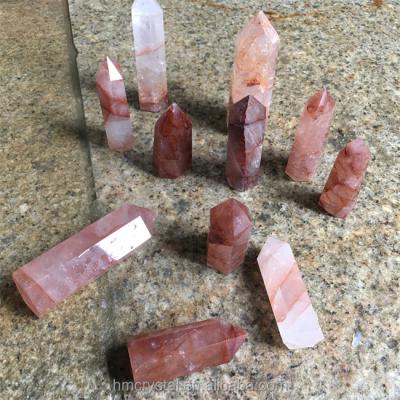 China Wholesale natural from Europe all kinds of decoration 4-12cm of Crystal Stick Quartz Tower White Crystal Lapis Lazite Malachite Point processing for sale