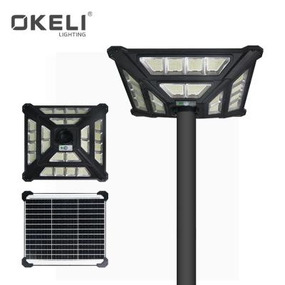 China Waterproof Garden OKELI Project Style 600W High Lumen IP65 Outdoor Garden Led Solar Street Light for sale