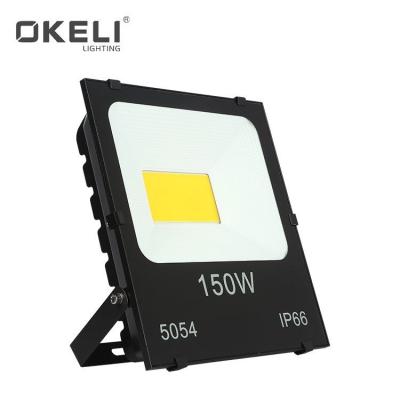 China OKELI outdoor waterproof outdoor landscape matrix ip66 cast aluminum 50w 100w 150w led flood light for sale