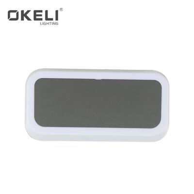 China Easy to installation OKELI hot sale lamp modern aluminum body ip54 waterproof outdoor 12w wall light for sale