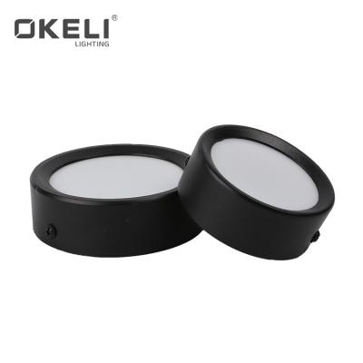 China OKELI outdoor factory wholesale cheap price round smd 5w 9w 15w 25w aluminum surface mounted indoor led downlight for sale