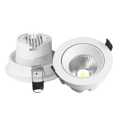 China OKELI Factory Price Hotel Office Modern Round Anti-glare Indoor Ceiling Downlight 10w 15w Recessed LED Spot Light for sale