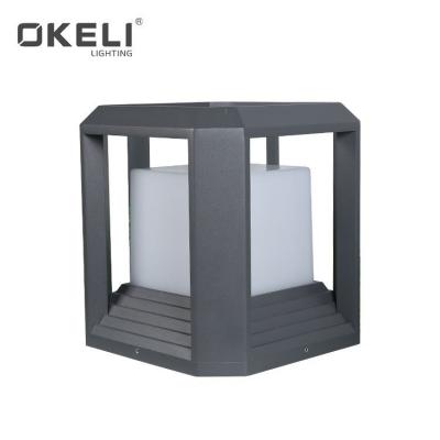 China Easy to installation OKELI outdoor energy saving waterproof aluminum housing bridgelux IP54 12w 20w led garden light for sale