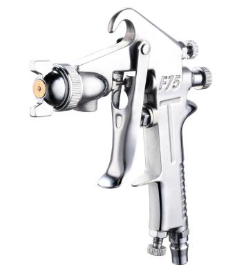 China 1.5mm Nozzle Air Painting Gravity Fed Air Spray Gun F-75G F-75G for sale