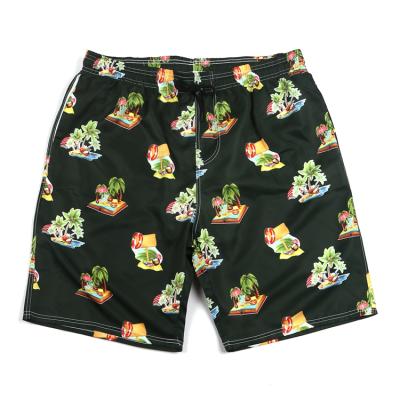 China Hot Selling Logo Embroidereed Style Kids Breathable Unique Design Swim Shorts for sale