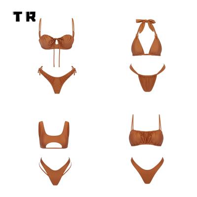 China Breathable Fitness Swimwear and Beach Wear Designer Swimsuits Famous Brands Bikini Sets for Women Swimwear Swimwear Ladies for sale