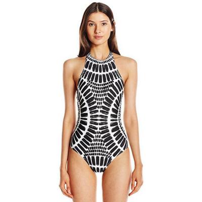 China Lift Up Anti-UV One Piece Print Swimwear Swimwear Plus Size Swimsuit For Women for sale