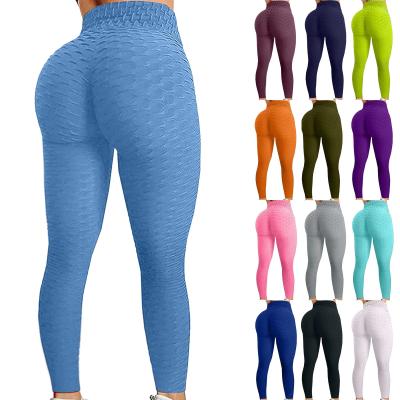 China Women Breathable Solid Gaiters Fashion Tiktok Tight Sports Pants Fitness Sports Gaiters for sale