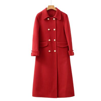 China Anti-Shrink Double-Sided Woolen Women Women Coat Brand New Thicken Winter Coat With Jacket High Quality Winter for sale