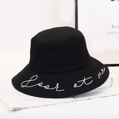 China Custom Picture Cotton Bucket Hat Design Your Own Embroidery Custom Bucket Hat Logo for sale