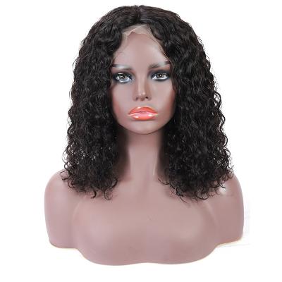 China Water Wave Short Bob Tpart Wigs Women Human Hair Extensions Wig Women Virgin Hair 13x1 Lace Front Human Hair Bob Water Wave Wig for sale