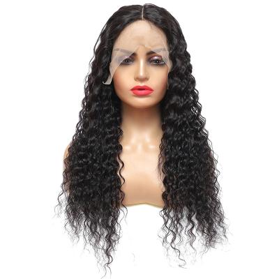 China Deep Wave Lace Front Wigs Vendor Human Human Hair Women Deep Wave Hair Extensions Cheap Wig Women Lace Up Curly Virgin Hair Wigs With Closure 13x4x1 for sale