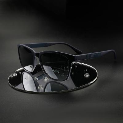 China UV Protection TR006 Tr90 High Quality UV400 Logo Polarized Sunglasses Frame Custom Made Square Popular for sale