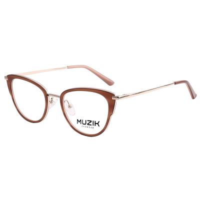 China Vintage Brand Metal Eye Glass Optical Frames Reading Glass MKA010 , 2021 Newest Frame Optical for sale