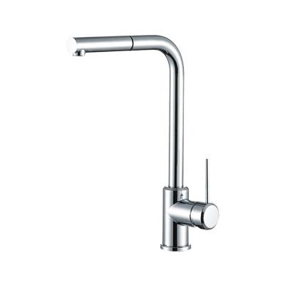 China Zine Modern Cheap Price Alloy Single Handle 360 ​​Pull Out Kitchen Sink Faucet Mixer Tap for sale