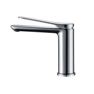 China High Quality Metered Single Handle Copper Bathroom Sink Faucet Taps for sale