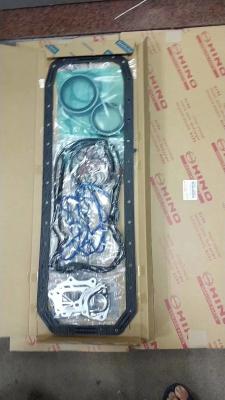 China Hino Engine Cylinder Head Gasket J08C J08E  Excavator Full Gasket Kit J08C-JT J08C-TP J08C-TI  Overhau Set for sale