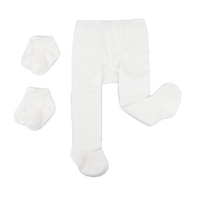 China Hot Sale Children's Breathable Socks Two Baby Sock One Pantyhose Set Baby Sock for sale