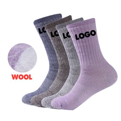 China QUICK DRY OEM custom design soft men women wholesale sports athletic breathable work out outdoor meias increasing sock wool socks for sale