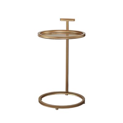 China Design Convertible Noble Metal Coffee Table Atmosphere Fashion Side Table Coffee Table for sale