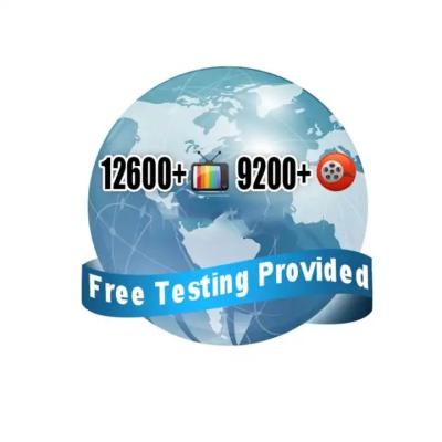 China IPTV subscription 12 months for smart user m3u tv 4k trial with iptv reseller S for sale