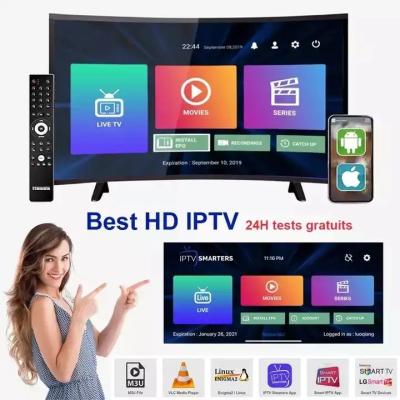 China Tv Box Iptv Accounts 1 3 6 12 Months 1 Year Code For Set Top Box & Mobile Phones Subscription Test Free Reseller Panel IPTV for sale