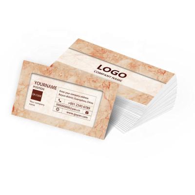 China Customized Printing Luxury Hot Stamping Business Card With Your Own Gold Foil Logo Printing Business Card for sale