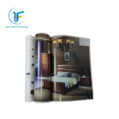 China paper & High Quality Book Catalog Magazine Booklet Booklet Brochure Art Cardboard Customized Colored Paper Book for sale