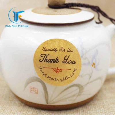 China For Thank You Decorative Sticker Design Fashion Sticker Creative Self-adhesive Custom for sale