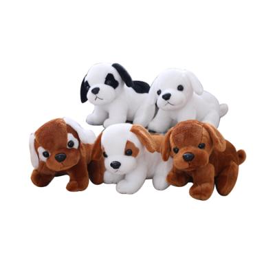 China Cute Plush Cartoon Eyes Large Dog Farm Animal Plush Stuffed Toy for sale