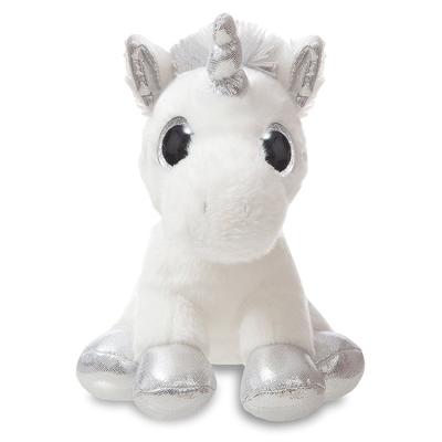 China Plush Design Attractive Pink / Gray Unicorn Soft Plush Stuffed Toys for sale